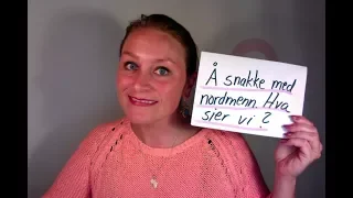 Video 330: Å snakke med nordmenn. Samtalestartere