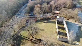 Ehemaliger Aussiedlerhof nähe Hassfurt / Ufr mit der Dji Mavic Air