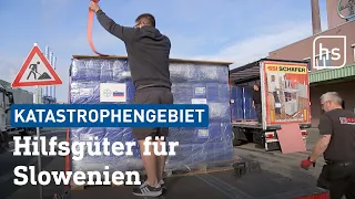 Nach Unwetter: Hilfe für Slowenien | hessenschau