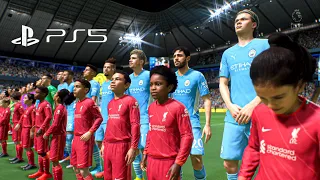 FIFA 22 | Manchester City vs Liverpool | Ft. Haaland, Nunez | Premier League 2022/23 - PS5 Gameplay
