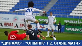 ТМ. ДИНАМО Київ - ОЛІМПІК Донецьк 1:2. ОГЛЯД МАТЧУ