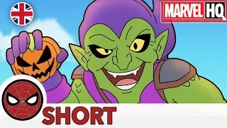 Marvel Super Hero Adventures | EP15 LISTEN! Spidey & Captain America Vs Green Goblin | MARVEL HQ