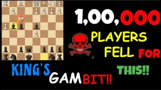 8 DEADLY TRAPS IN THE KING'S GAMBIT!!TRICKS , TRAPS , STRATEGIES , TACTICS , PLANNING , IDEAS!!