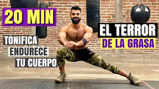 Cardio HIIT El Terror de la Grasa (20 MIN) Rutina Para Quemar Grasa y Mantener el MÚSCULO