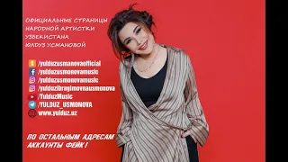 Yulduz Usmanova official pages on social networks (2021)