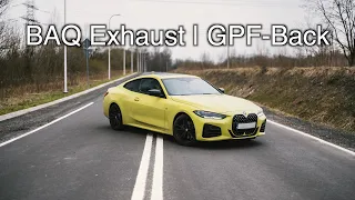 BMW M440i (G22) B58 | GPF-Back / OPF-Back | BAQ Exhaust sound | Aktywny układ wydechowy