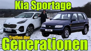 Kia Sportage GT-Line 1.6 T-GDI (177 PS) AWD 2021: Treffen mit Generation 1 - Test Bericht Vergleich