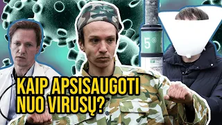 KAIP APSISAUGOTI NUO VIRUSŲ?