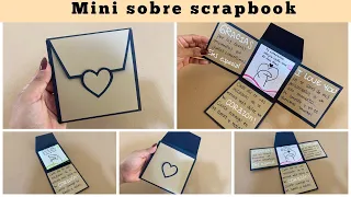 Mini sobre SCRAPBOOK | Regalito fácil