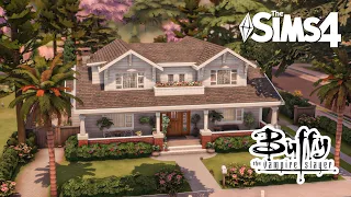 Buffy Summers house | Buffy the Vampire Slayer | Sims 4 | Stop motion |    No CC
