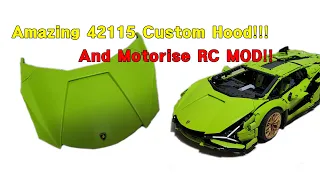 42115 Lamborghini SIAN Custom hood!!!!!!!!