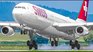 20 MINUTES of CLOSE UP Plane Spotting at Zurich Airport Switzerland [ZRH/LSZH]