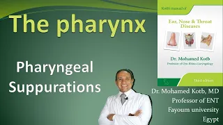 The pharynx. Pharyngeal suppuration (retropharyngeal abscess, ludwig`s angina). Prof Dr Qotb