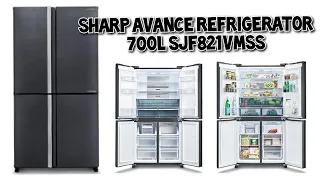 Sharp Avance Refrigerator 700L SJF821VMSS view