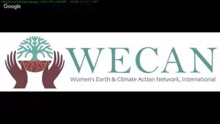 WECC:Women for Climate Justice Leading Solutions on the Frontlines of Climate Change