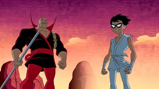 Robin vs Katarou - Teen Titans "The Quest"