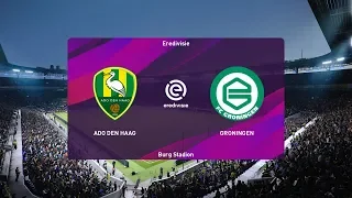 PES 2020 | Ado Den Haag vs Groningen - Netherlands Eredivisie | 14 December 2019 | Full Gameplay HD