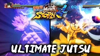 Naruto Shippuden Ultimate Ninja Storm 4 - ALL Character's Ultimate Jutsu 1080P 60FPS