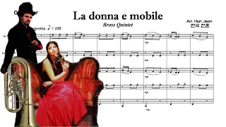 La donna e mobile (Brass Quintet Arrangement)