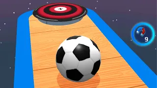 Sky Rolling Ball 3D Gameplay Speedrun Max All Levels 511