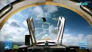 Battlefield 3 Beta - Jet colliding with infantry on parachute = is no more