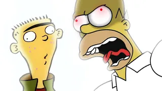 Ed Edd n Eddy hears Homer's screams