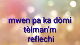 m damou yon nèg ki pa pou mwen lyrics (2)