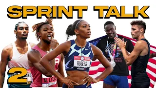 Trey Cunningham, Raevyn Rogers, Rai Benjamin, Noah Williams | Sprint Talk Ep. 2  | Noah Lyles