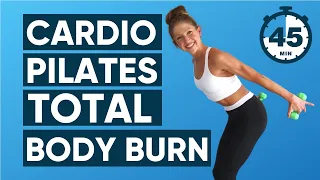 45 minute Cardio Pilates Total Body Workout (LOW IMPACT!!)