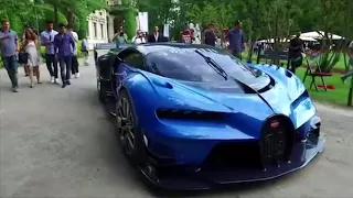 Bugatti Vision GT  - SOUND - Start Up and LOUD Revs