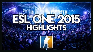 ESL One Cologne 2015 Crowd reactions • NEO AWP Jumpshot • NBK knives flusha • fnatic gets the trophy
