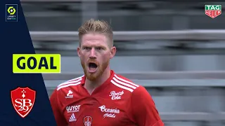 Goal Gaëtan CHARBONNIER (32' - STADE BRESTOIS 29) ANGERS SCO - STADE BRESTOIS 29 (3-2) 20/21