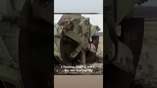 Ukrainian Combat trench digging giant