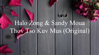 Halo Zong & Sandy Moua   Thov Tso Kuv Mus (Official Audio)