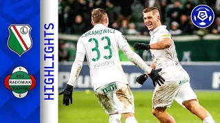 Beniaminek lepszy od mistrza | Legia - Radomiak | SKRÓT | Ekstraklasa 2021/22 | 19. kolejka