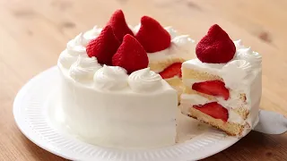 Strawberry CakeChantilly：Fraise & Plain Genoise｜HidaMari Cooking