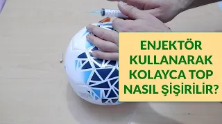 How to Inflate a Ball Using an Injector