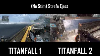 Titanfall 1 vs Titanfall 2 Strafe Eject Comparison