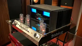 NEW McIntosh MA352 Hybrid Amplifier driving TANNOY Cheviot Loudspeakers!