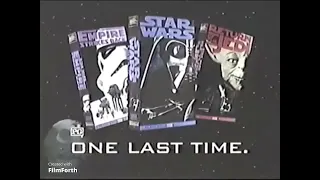 Star Wars Trilogy (1995) THX VHS Release TV Spot 2