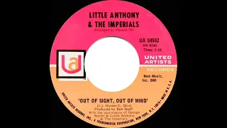 1969 Little Anthony & The Imperials - Out Of Sight, Out Of Mind (mono 45)