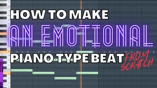 Making An Emotional Piano Melody From Scratch in FL Studio | Tips & Tricks