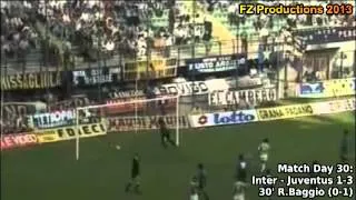 Serie A 1991-1992, day 30 Inter - Juventus 1-3 (R.Baggio 1st goal)