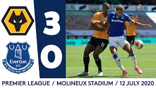 WOLVES 3-0 EVERTON | PREMIER LEAGUE HIGHLIGHTS