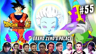 🌌GRAND ZENO'S PALACE! DAISHINKAN!!🤯REACTION MASHUP 🐲Dragon Ball Super Episode 55 (ドラゴンボール)
