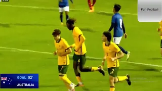 Highlights U17 Campuchia 0 - 10 U17 Australia