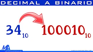 Convertir Decimal a Binario