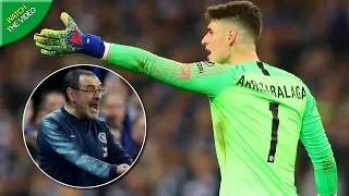 Kepa Arrizabalaga Refuses to be substituted in Carabao Cup Final Penalties 1080p HD