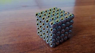 Как сделать неокуб 5x5 из 125 шариков!