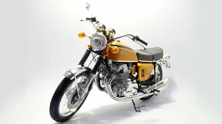 Building and superdetailling the 1:6 Tamiya Honda CB 750 Four